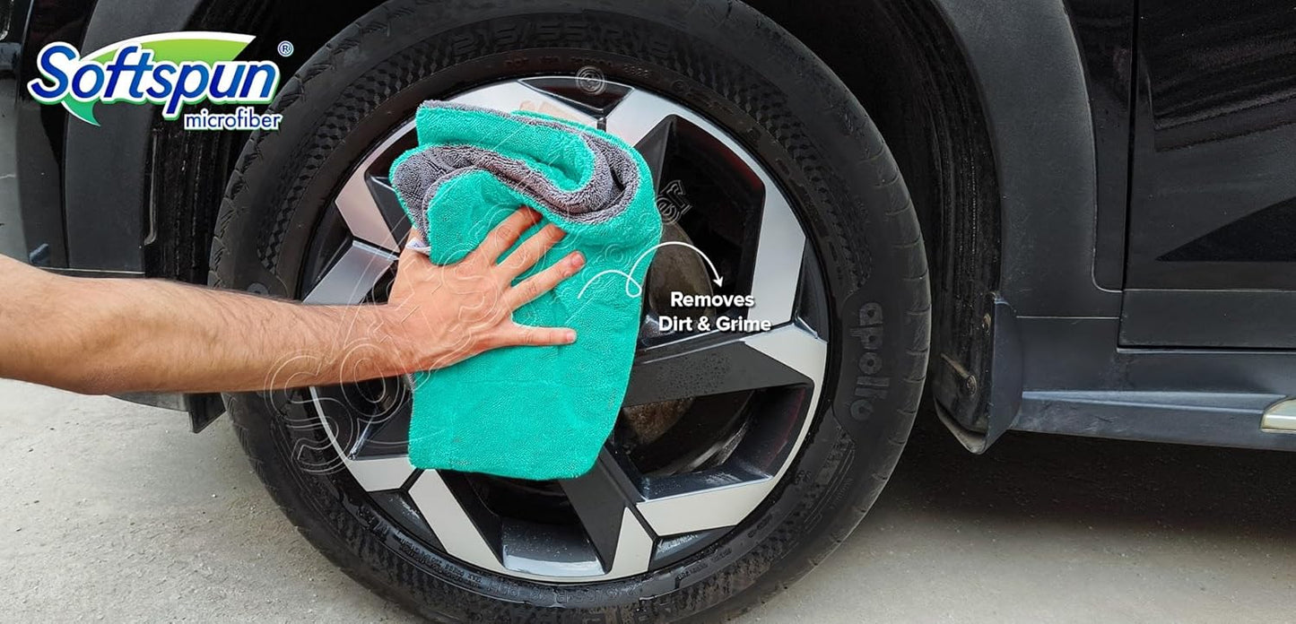 SOFTSPUN Microfiber Car Drying Towel