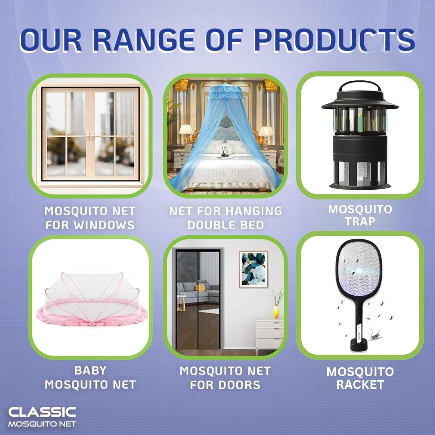 King Size Foldable Mosquito Net