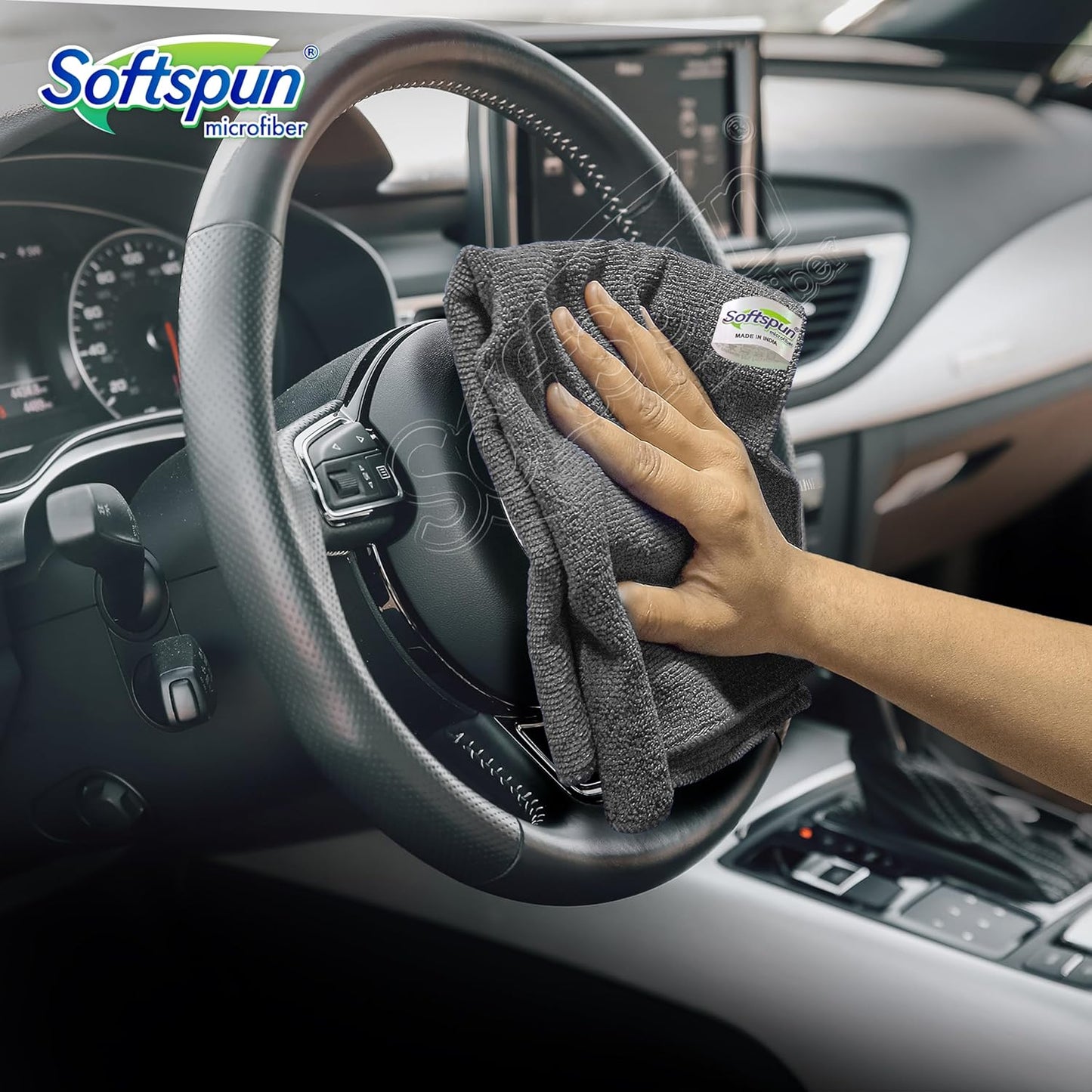 SOFTSPUN Microfiber Car Cleaning Cloths